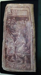 Vault Cover with Painting of the God K