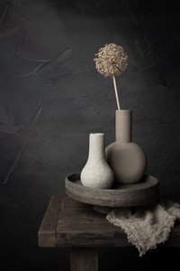 Earthy Vases Still Life by Mayra Pama