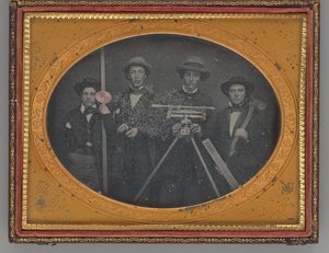 Untitled Group Portrait of Surveyors by McDonell and Co.