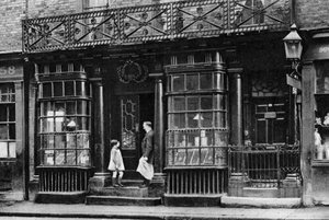 A Shop Front, Artillery Lane, Off Bishopsgate, London