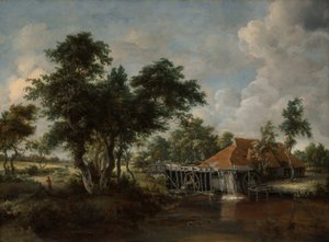 The Watermill with the Great Red Roof