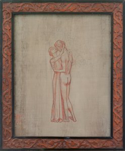 Embracing Couple