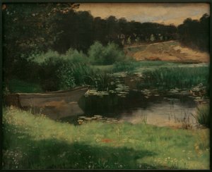 Reed-Covered Lake in the Mark Brandenburg
