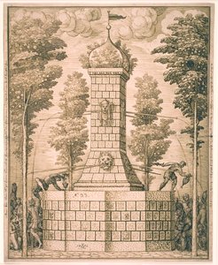 Fountain with Masks
