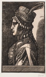 Noble Turkish Lady by Melchior Lorck
