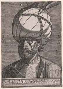 Portrait of Ismail, Ambassador of the Persian Shah Tahmasp I by Melchior Lorck