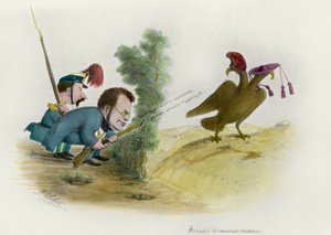 The Roman Question: Count of Cavour Caricature, c.1860