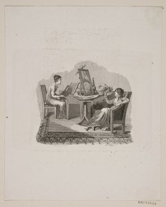 Scene with Two Women by Meno Haas