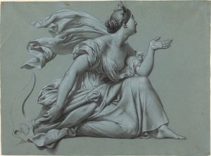 Hope with Her Anchor by Merry Joseph Blondel