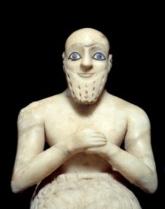 Statue of Intendant Ebih-il by Mesopotamian