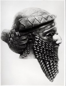 Head of Sargon I (c.2334-2279 BC) 2400-2200 BC by Mesopotamian