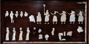 Mosaic elements of Mari
