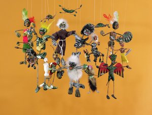 Day of the Dead figures, from Oaxaca