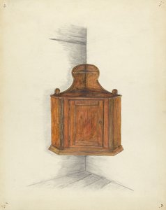 Corner Cupboard, c. 1953 by Meyer Goldbaum