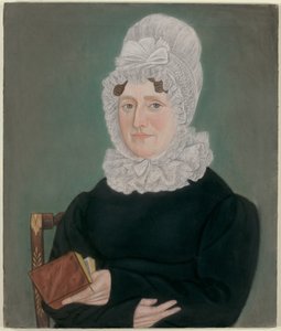Portrait of a Woman with a Lace Cap by Micah Williams