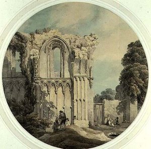 Glastonbury Abbey by Michael Rooker