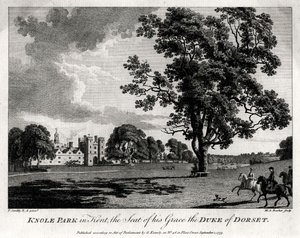Knole Park in Kent, the Seat of His Grace the Duke of Dorset, 1775 by Michael Angelo Rooker