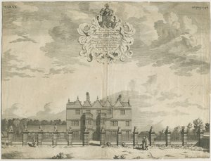 Aqualate Hall by Michael Burghers