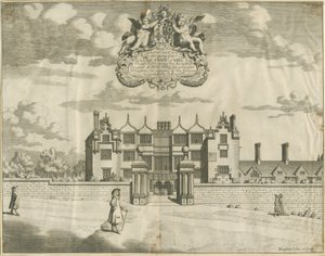 Keele Hall by Michael Burghers
