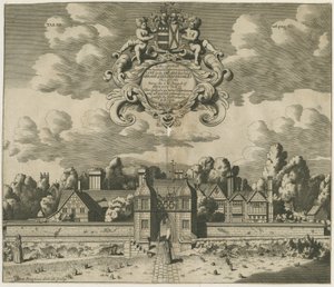 Sandon Hall by Michael Burghers