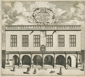 Stafford - Shire Hall by Michael Burghers