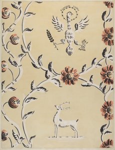 Free Hand Decorated Wall