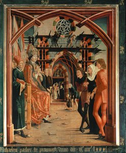 Saint Wolfgang heals the possessed woman