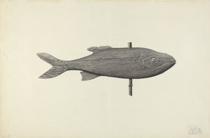 Fish Weather Vane by Michael Riccitelli