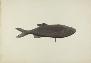 Fish Weather Vane by Michael Riccitelli