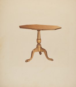 Table Tripod, 1935-1942