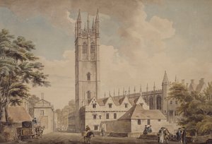 Magdalen Bridge and Tower, Oxford