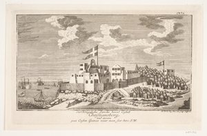 Christiansborg on the Guinea coast, seen from the southwest by Michael Rössler