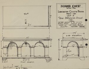 Pa. German Dower Chest