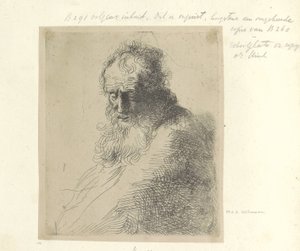 Bust of an Old Man with Beard by Michael Willmann (attributed to)