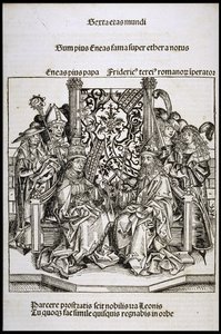 Meeting between Pope Pius II and Frederick III, Emperor of Germany