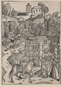 The Second Part of the Parable of the Good Samaritan by Michael Wolgemut