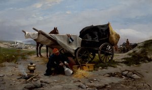 Rest from the Voyage by Michal Pawel Gorstkin Wywiórski
