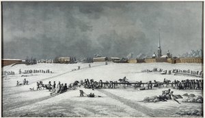 View of the Peter and Paul Fortress