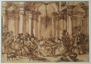 A Literary Salon in the 18th Century
