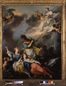 Allegory of the Peace of Vienna in 1606