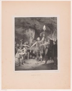 Julius Civilis Swearing an Oath Against the Romans by Michel Mourot