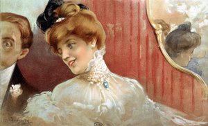 Woman at the concert