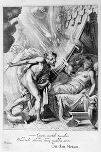 Semele is Consumed by Jupiter