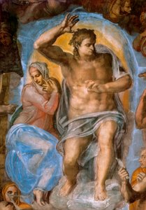 Detail of the Last Judgment: Christ Judges