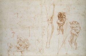 Hercules and Antaeus and other Studies, c.1525-28