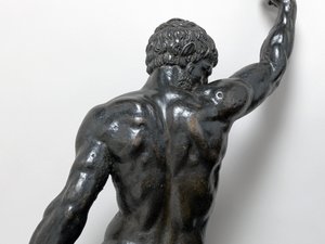 Nude bacchants riding panthers by Michelangelo Buonarroti