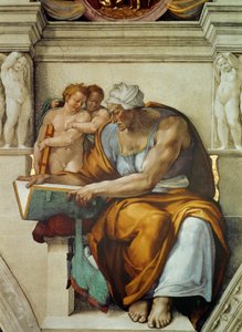 Prophets and Sibyls: Cumaean Sibyl (Sistine Chapel ceiling in the Vatican)