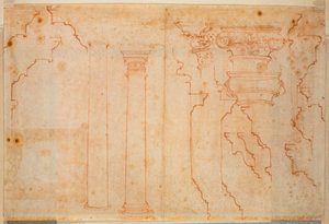 Studies from Roman monuments by Michelangelo Buonarroti