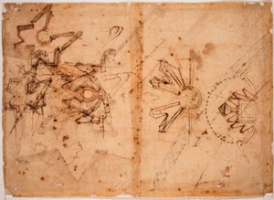 Study for the bulwark of the Gate to the All Saints Meadow by Michelangelo Buonarroti