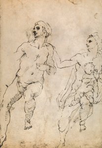 Study of Some Nude Figures